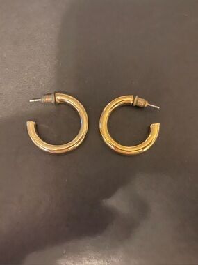 Classic Gold Hoop Earrings